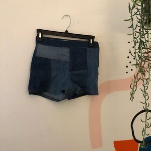 Free People Denim Shorts